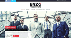 Desktop Screenshot of enzoproductions.com